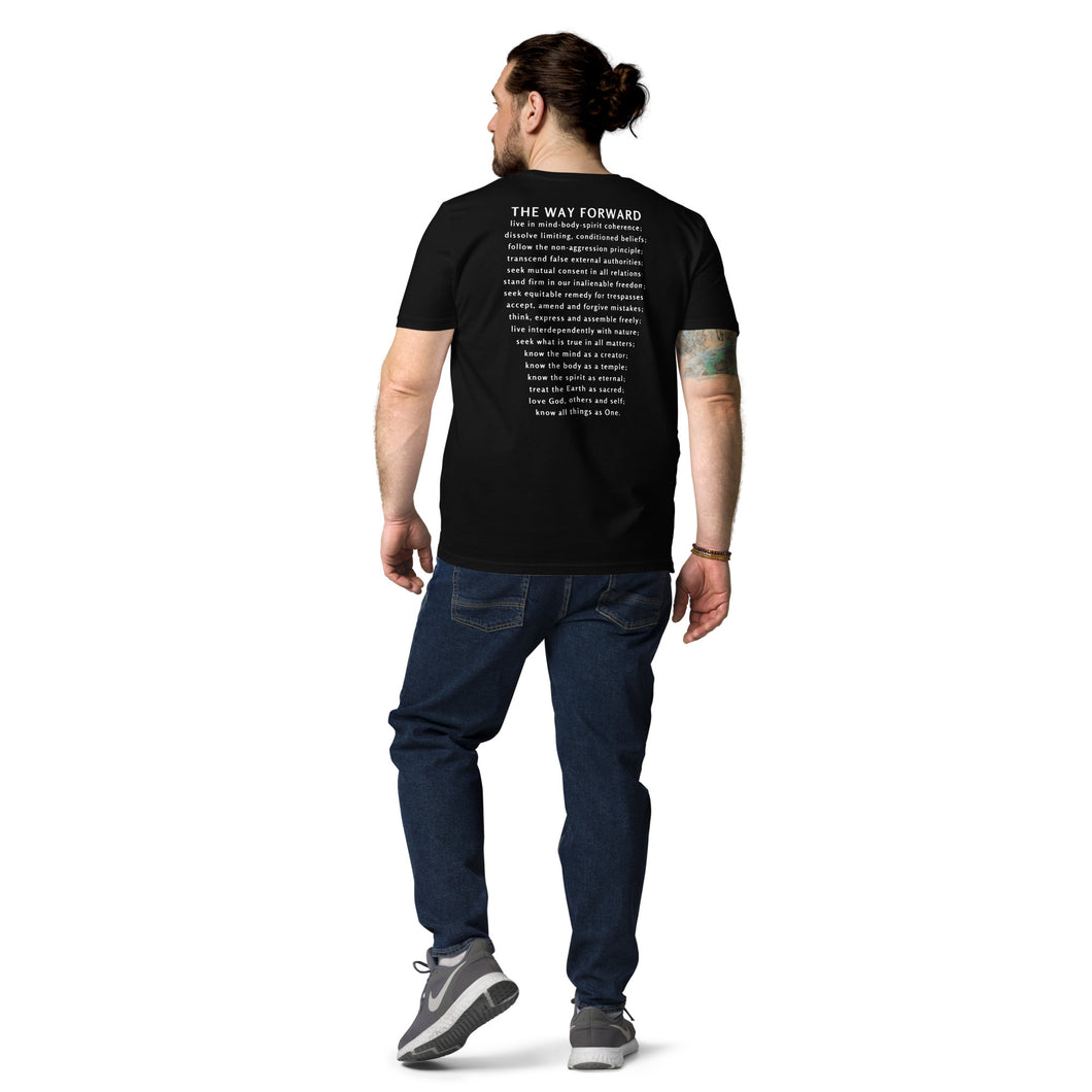 The Way Forward for Mankind Unisex Organic Cotton Tee